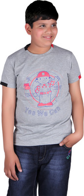 60% OFF on Vivid Bharti Graphic Print Boys Round Neck Grey T-Shirt 60% OFF on Vivid Bharti Graphic Print Boys Round Neck Grey T-Shirt