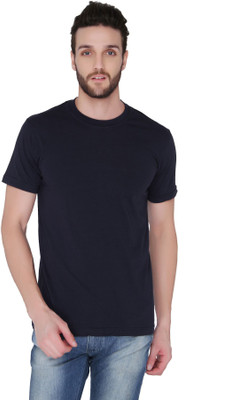 

Joke Tees Solid Men's Round Neck Dark Blue T-Shirt, Navy blue