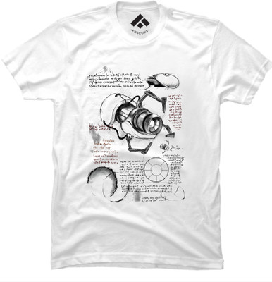 

Foscous Printed Men's Round Neck White T-Shirt