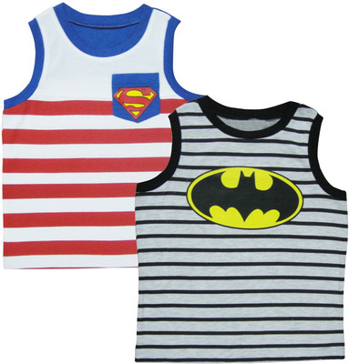 

Hoodz Striped Men's Round Neck Grey, White T-Shirt(Pack of 2)