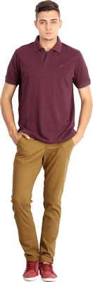 

Proline Striped Men's Polo Neck Purple T-Shirt, Dmr/cml