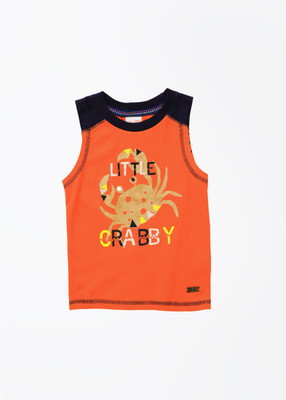 

FS Mini Klub Boys Printed T Shirt(Multicolor, Pack of 1, Red