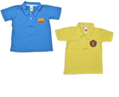

Indirang Boys Solid T Shirt(Yellow, Pack of 2