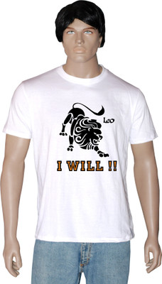

Tshirt.in Graphic Print Men's Round Neck White T-Shirt, Pearl white