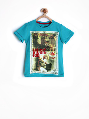 62% OFF on Status Quo Cubs Boys Printed T Shirt(Blue, Pack of 1)