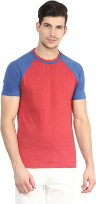 

Yellow Submarine Solid Men's Round Neck Red T-Shirt