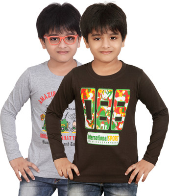 62% OFF on Dongli Boys Printed T Shirt(Multicolor, Pack of 2) 62% OFF on Dongli Boys Printed T Shirt(Multicolor, Pack of 2)