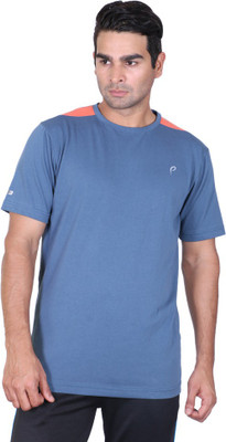 

Proline Solid Men's Round Neck Green T-Shirt