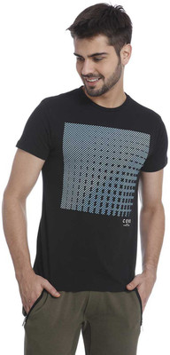 

Jack & Jones Graphic Print Men's Round Neck Black T-Shirt