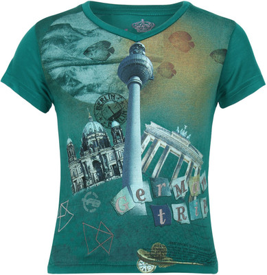 

Fritzberg Boys Printed T Shirt(Green