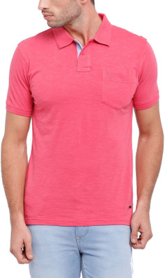

Parx Solid Men's Polo Neck Red T-Shirt