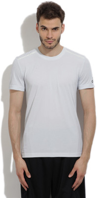 

ADIDAS Solid Men's Round Neck Blue T-Shirt, Chiwhb