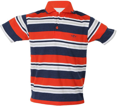 AWACK Boys Printed Cotton Blend Slim T Shirt(Multicolor, Pack of 1)