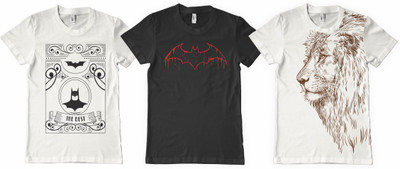 

DNA Graphic Print Men's Round Neck White, Black, White T-Shirt(Pack of 3