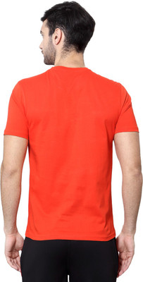 

Ajile by Pantaloons Printed Men's Round Neck Red T-Shirt, Bright red