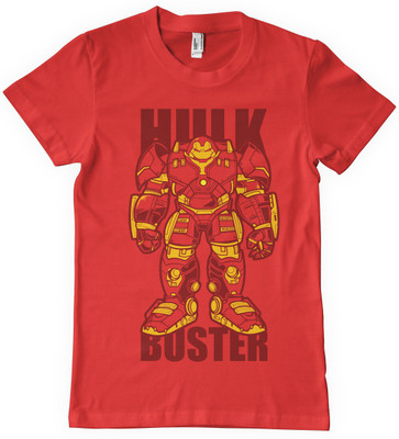 

DNA Graphic Print Men's Round Neck Red T-Shirt