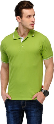 

Scott International Solid Men's Polo Neck Green T-Shirt, Apple green