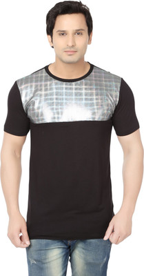 

Fugazee Lifestyle Solid Men's Round Neck Black T-Shirt