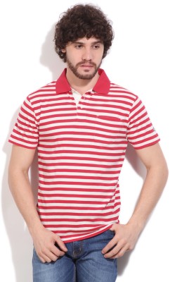 

Gant Striped Men's Polo Neck White, Red T-Shirt, 612