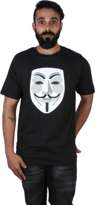 

Pickled Merchandise Graphic Print Men' Round Neck Black T-Shirt