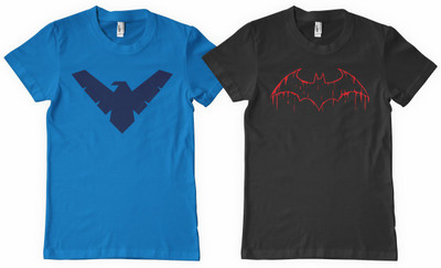 

DNA Graphic Print Men's Round Neck Blue, Black T-Shirt(Pack of 2, Black;royal blue