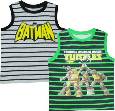 

Hoodz Striped Men's Round Neck Green, Grey T-Shirt(Pack of 2)