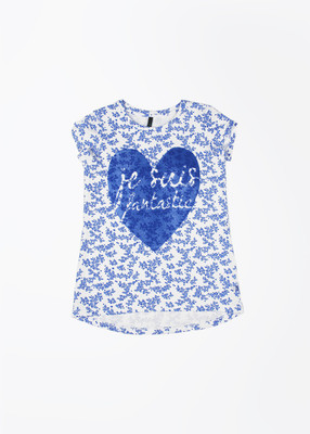 

United Colors of Benetton Girls T Shirt, Blue