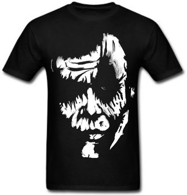 

SayItLoud Printed Men' Round Neck Black T-Shirt