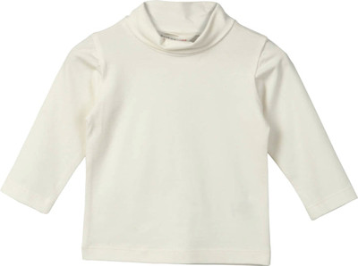 

Beebay Girls Solid T Shirt(White), Off-white