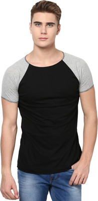 

Unisopent Designs Solid Men' Round Neck Black, Grey T-Shirt