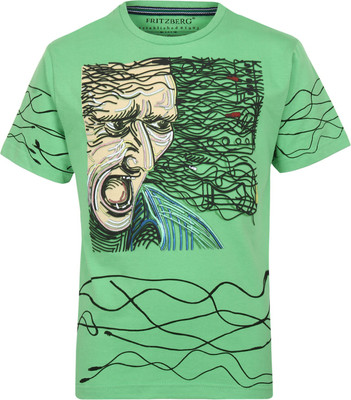 

Fritzberg Boys Printed T Shirt(Green