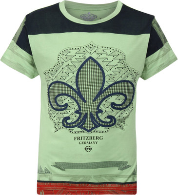 

Fritzberg Boys Printed T Shirt(Green