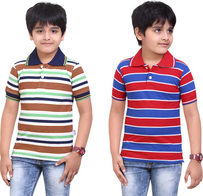 

Dongli Boys Printed T Shirt(Dark Green, Pack of 2), Multicolor