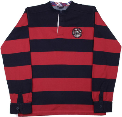 

Gant Striped Round Neck Blue, Red T-Shirt, 610