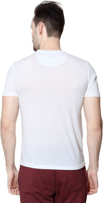 

Ajile by Pantaloons Printed Men' Round Neck White T-Shirt