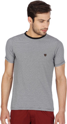 

Cloak & Decker Solid Men's Round Neck Black T-Shirt