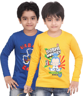 60% OFF on FabTag - Dongli Boys Printed T Shirt(Multicolor, Pack of 2) 60% OFF on FabTag - Dongli Boys Printed T Shirt(Multicolor, Pack of 2)