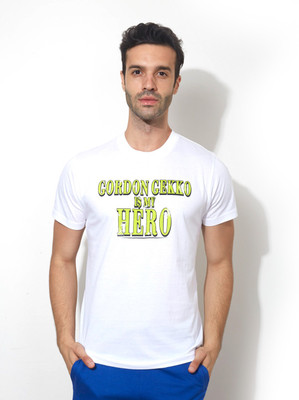 

Smugglerz Inc. Graphic Print Men' Round Neck White T-Shirt