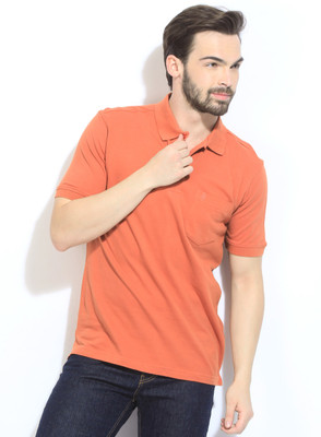 

John Players Men's T-Shirt, Orange brown