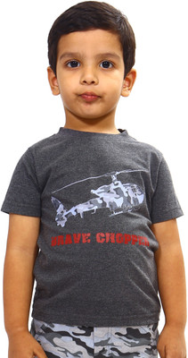 37% OFF on Bio Kid Boys Printed T Shirt(Grey, Pack of 1) 37% OFF on Bio Kid Boys Printed T Shirt(Grey, Pack of 1)
