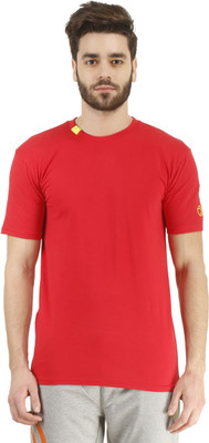 

Revo Solid Men's Round Neck Multicolor T-Shirt