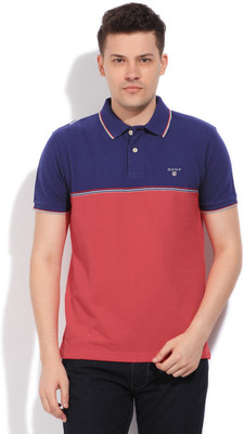 

Gant Striped Men' Polo Neck Blue, Red T-Shirt, 447