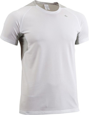 

Decathlon - Quechua Solid Men's Round Neck White T-Shirt, Quechua white