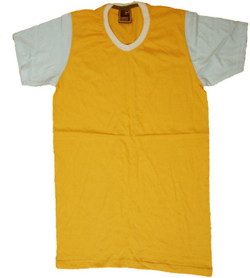 

Purple Square Solid Men's Round Neck Multicolor T-Shirt, Mango yellow
