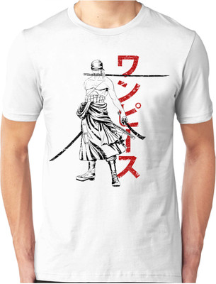 

Foscous Printed Men's Round Neck White T-Shirt