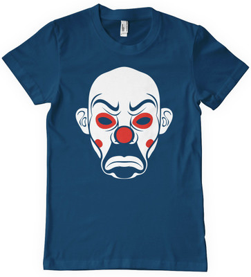 

Rawpockets Graphic Print Men's Round Neck Dark Blue T-Shirt, Navy blue