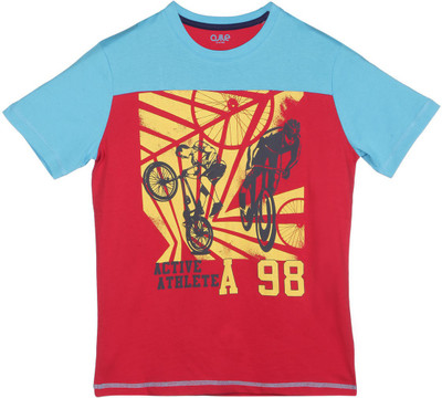 

Ajile by Pantaloons Boys Graphic Print T Shirt(Red, Pack of 1