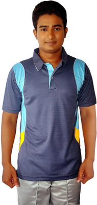 

Dyed Colors Solid Men's Polo Neck Grey, Grey T-Shirt, Dyed grey