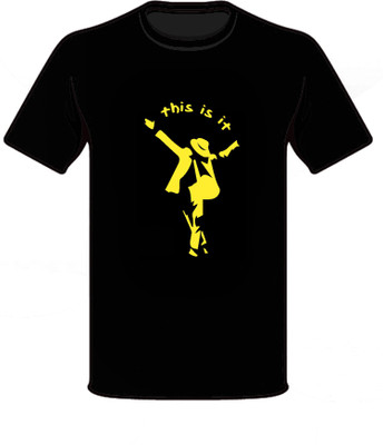 

Nodilemma Graphic Print Men's Round Neck Black T-Shirt