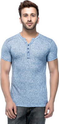 Tinted Solid Men Henley Multicolor T-Shirt Tinted Solid Men Henley Multicolor T-Shirt
